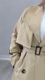 بارانی بلند مدل روژان کد 09032 A-1 - Image 7