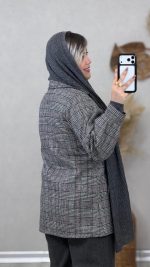 کت پشمی مدل ساینا کد 09043 B-8 - Image 6