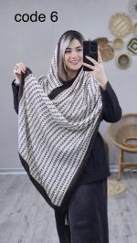 شال طرحدار کد 0363 - Image 7