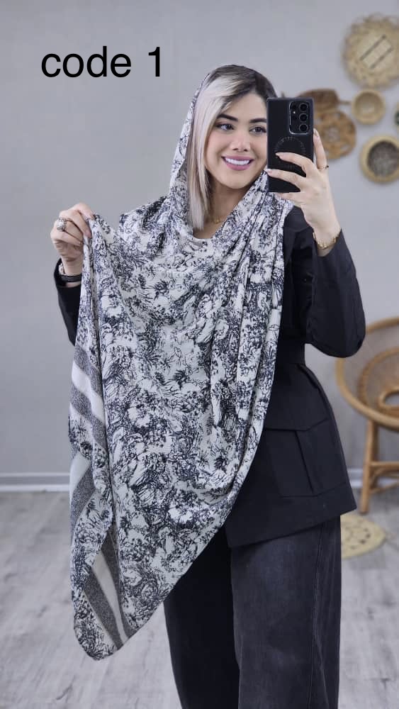 3661 شال پلیسه کد 0366 - Image 1