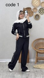 ست سوییشرت و شلوار مدل فریماه کد 09008 - Image 3