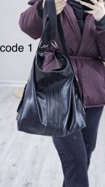 کیف بزرگ چرم کد 0391 - Image 5