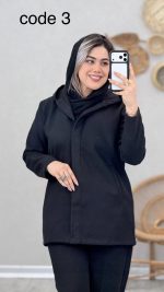 کت فوتر کلاهدار کد 08883 B-18 - Image 4