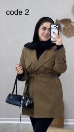بارانی مدل سلنا کد 09058 A-7 - Image 8