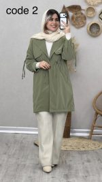 کاپشن بلند مدل طناز کد 09040 A-21 - Image 5