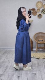 کفتان جین مدل پریا کد 08616 A-12 - Image 2