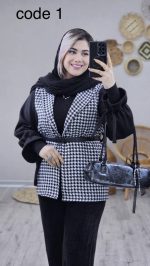 کت کمربند دار مدل دلوین کد 08793 - Image 5