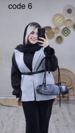 کت کمربند دار مدل دلوین کد 08793 - Image 4