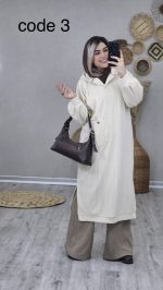 کفتان کلاه دار مدل لیدا کد 08849 A-9 - Image 6