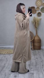 کفتان کلاه دار مدل لیدا کد 08849 A-9 - Image 3