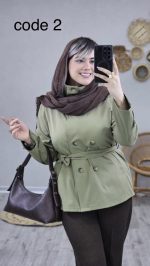 بارانی مدل مینو کد 08863 A-16 - Image 2