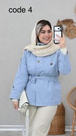 بارانی مدل شبنم کد 08907 A-3 - Image 4