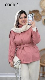 بارانی مدل شبنم کد 08907 A-3 - Image 5