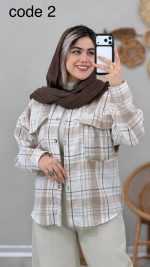شکت چهارخونه مدل آوا کد 08913 A-21