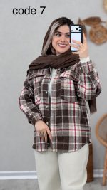 شکت چهارخونه مدل آوا کد 08913 A-21 - Image 2