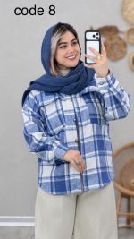 شکت چهارخونه مدل آوا کد 08913 A-21 - Image 4