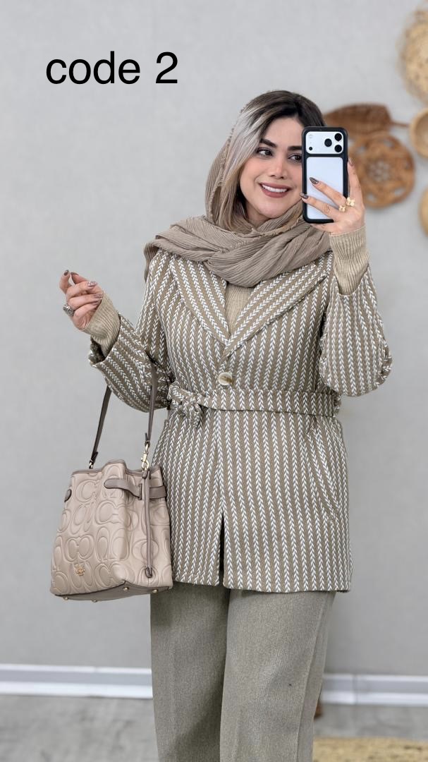 89431 کت پشمی مدل کمند کد 08943 A-11 - Image 1