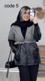 مانتو پاییزه مدل نادیا کد 08982 A-4