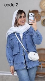 مانتو جین مدل مونا کد 08984 B-11 - Image 2