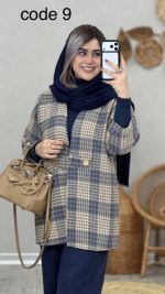 مانتو پشمی مدل آیدا کد 08995 - Image 5