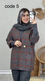 مانتو پشمی مدل آیدا کد 08995 - Image 9