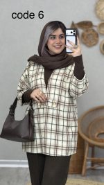 مانتو پشمی مدل آیدا کد 08995 - Image 2