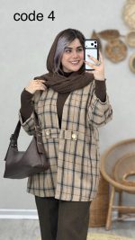 مانتو پشمی مدل آیدا کد 08995 - Image 10