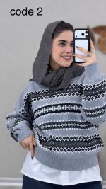 بلوز بافت مدل صبا کد 08998 B-12/13 - Image 7