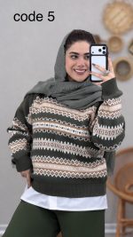 بلوز بافت مدل صبا کد 08998 B-12/13