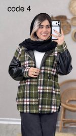 مانتو پشمی مدل هانا کد 09024 B-4 - Image 4