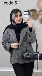 کت پشمی مدل دنیا کد 09038 B-15 - Image 6