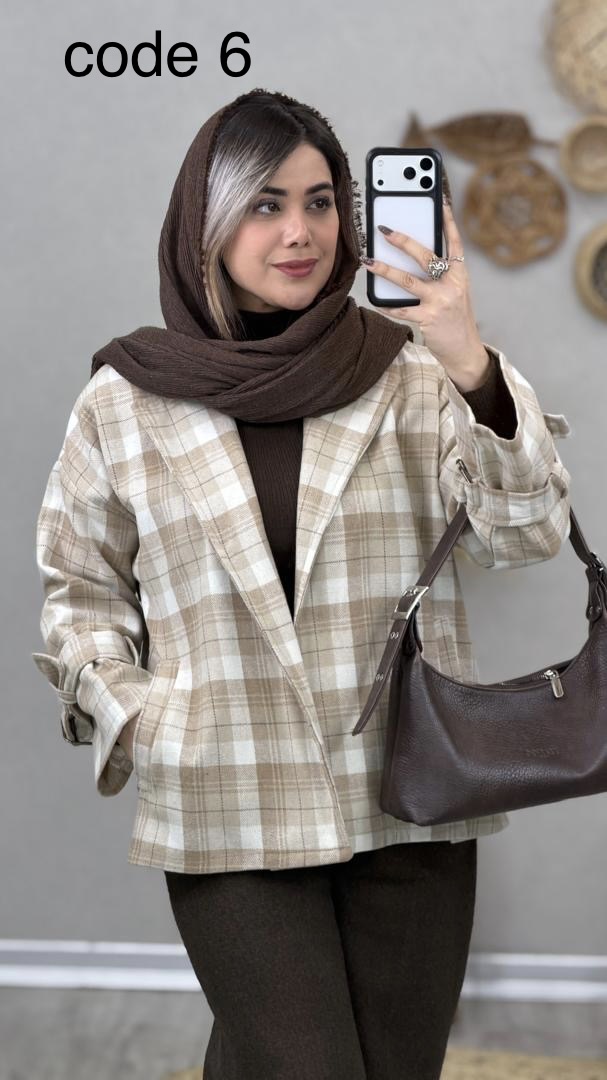 90386 کت پشمی مدل دنیا کد 09038 B-15 - Image 1