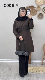 بارانی بلند مدل پروا کد 09042 A-5 - Image 5