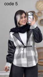 مانتو پشمی مدل هانا کد 09024 B-4