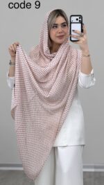 شال طرحدار کد 0357 - Image 9