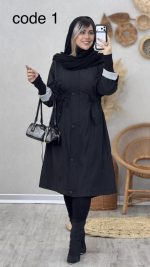 بارانی بلند مدل مهتاب کد 09020 A-19 - Image 6