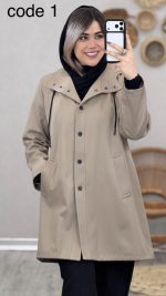 بارانی کلاهدار مدل بنیتا کد 09018 A-5 - Image 4