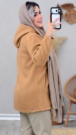 کت فوتر کلاهدار کد 08883 B-18 - Image 3