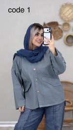 مانتو کتان مدل هانا کد 08986 A-2 - Image 7