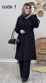 پالتو فوتر بلند مدل سحر کد 09007 - Image 2