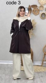 کاپشن بلند مدل طناز کد 09040 A-21 - Image 3