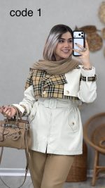 بارانی مدل تیارا کد 09015 A-9