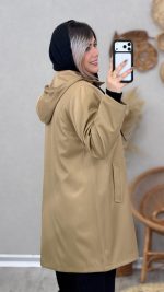 بارانی کلاهدار مدل بنیتا کد 09018 A-5 - Image 7