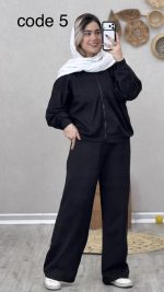سوییشرت و شلوار مدل هلنا کد 09063 B-5 - Image 3