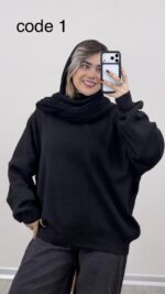 بلوز بافت مدل ترلان کد 09076 B-10 - Image 4