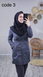 مانتو جین مدل پگاه کد 08625