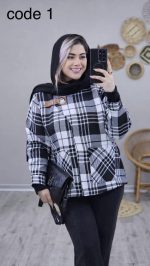 کت پاییزه مدل مهتاب کد 08750 - Image 4