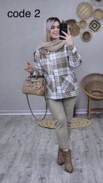 کت پاییزه مدل مهتاب کد 08750