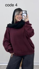 بلوز بافت مدل ترلان کد 09076 B-10 - Image 6