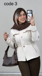 بارانی مدل فریناز کد09089  B-15 - Image 2
